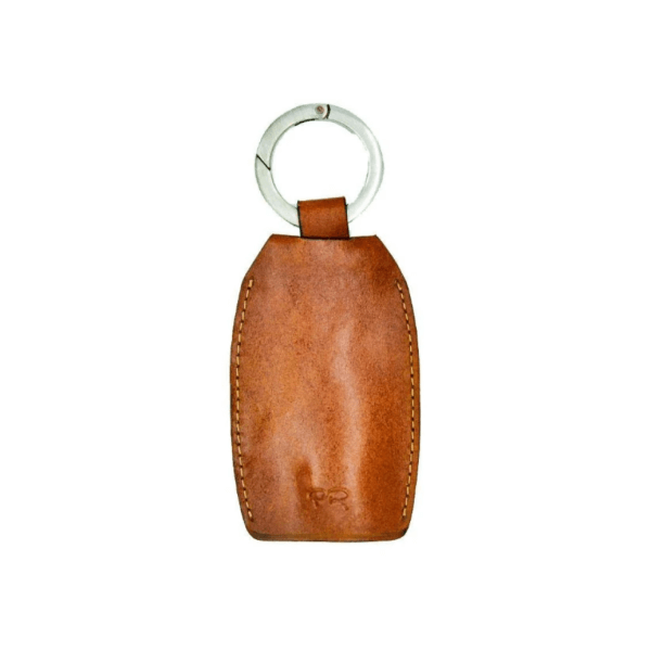 Colt Model Leather Keychain- Light Brown Color